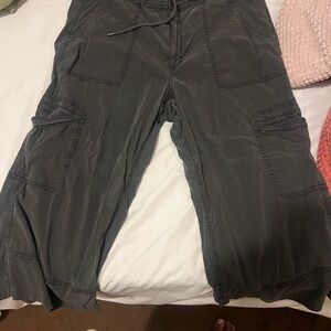 American Eagle Outfitters Black Cargo Pants